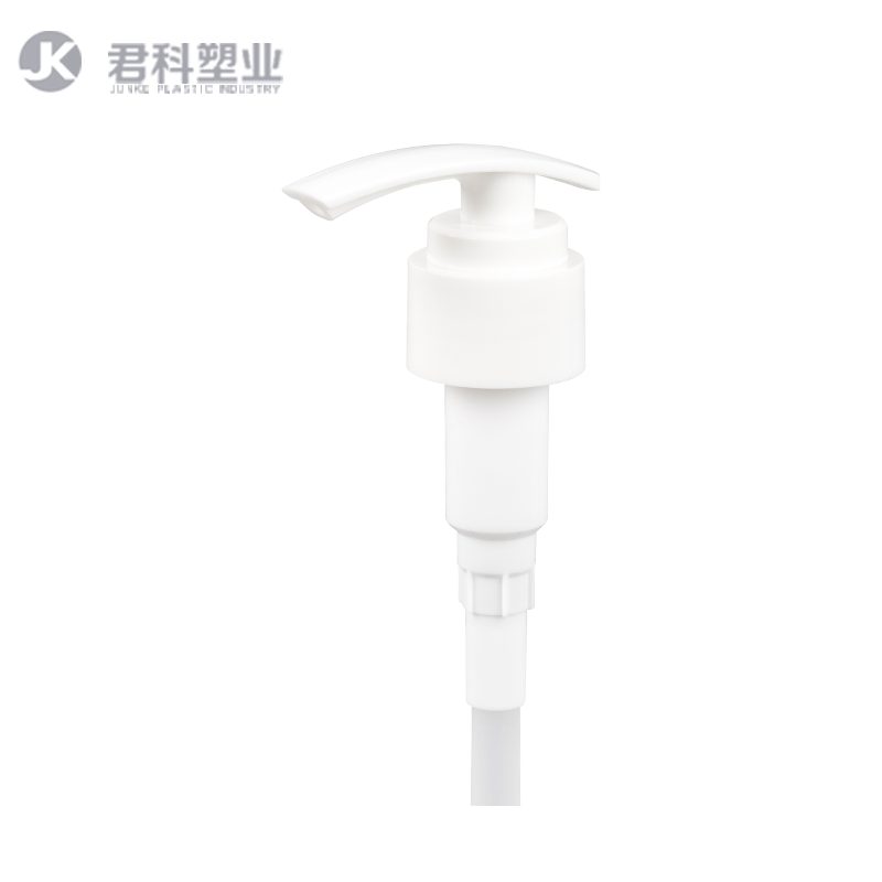 Plastic Cosmetic Dispenser Pump, Screw Lock Long Nozzle Lotion Pump OEM ODM