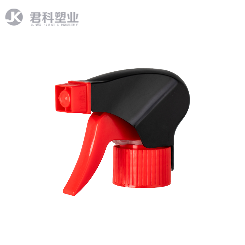 Red Black Color Plastic Trigger Sprayer 28mm for Garden Cleaning Washing Bottle